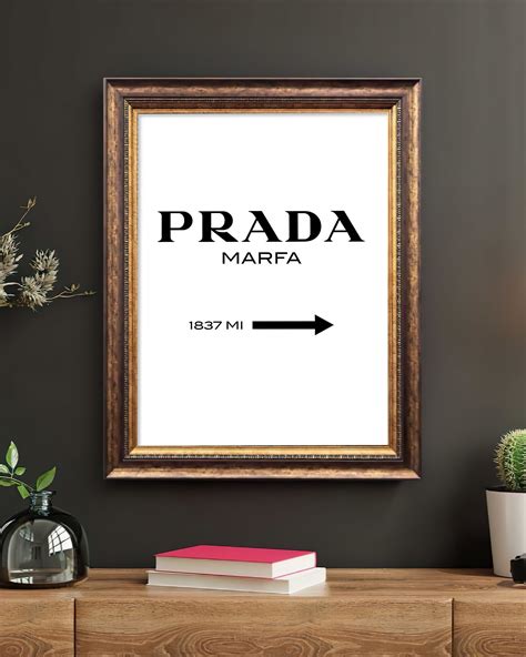 prada sign wall decor|Prada Wall Decor .